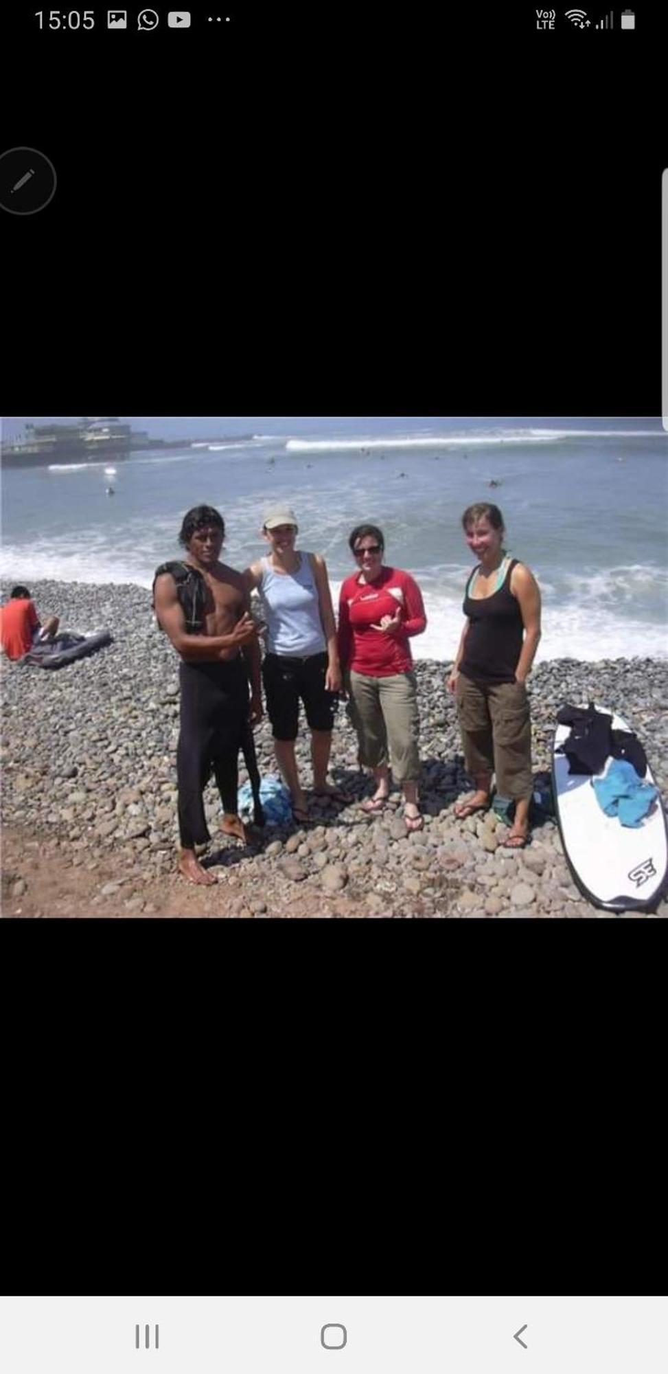 Апартаменты Huanchaco Surf Camp Экстерьер фото