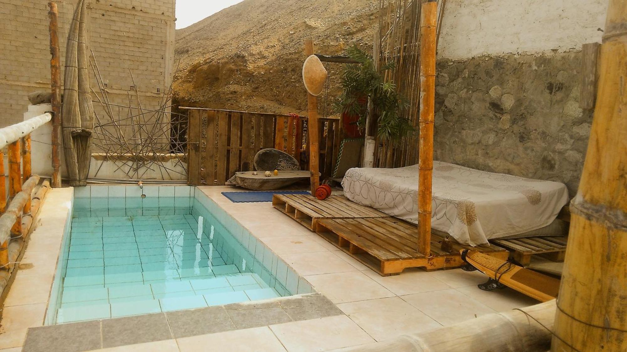 Апартаменты Huanchaco Surf Camp Экстерьер фото